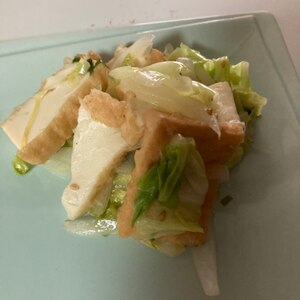 ♪厚揚げでボリュームアップ♡肉無し野菜炒め♪